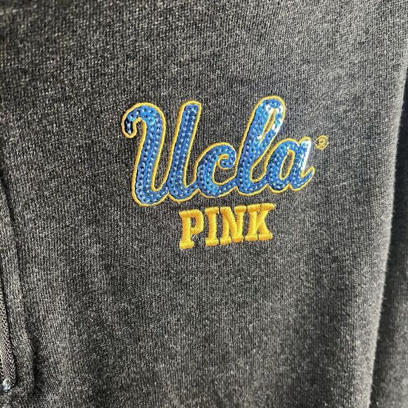 Victoria’s Secret PINK UCLA Quarter Zip Size Extra Small - Picture 2 of 5